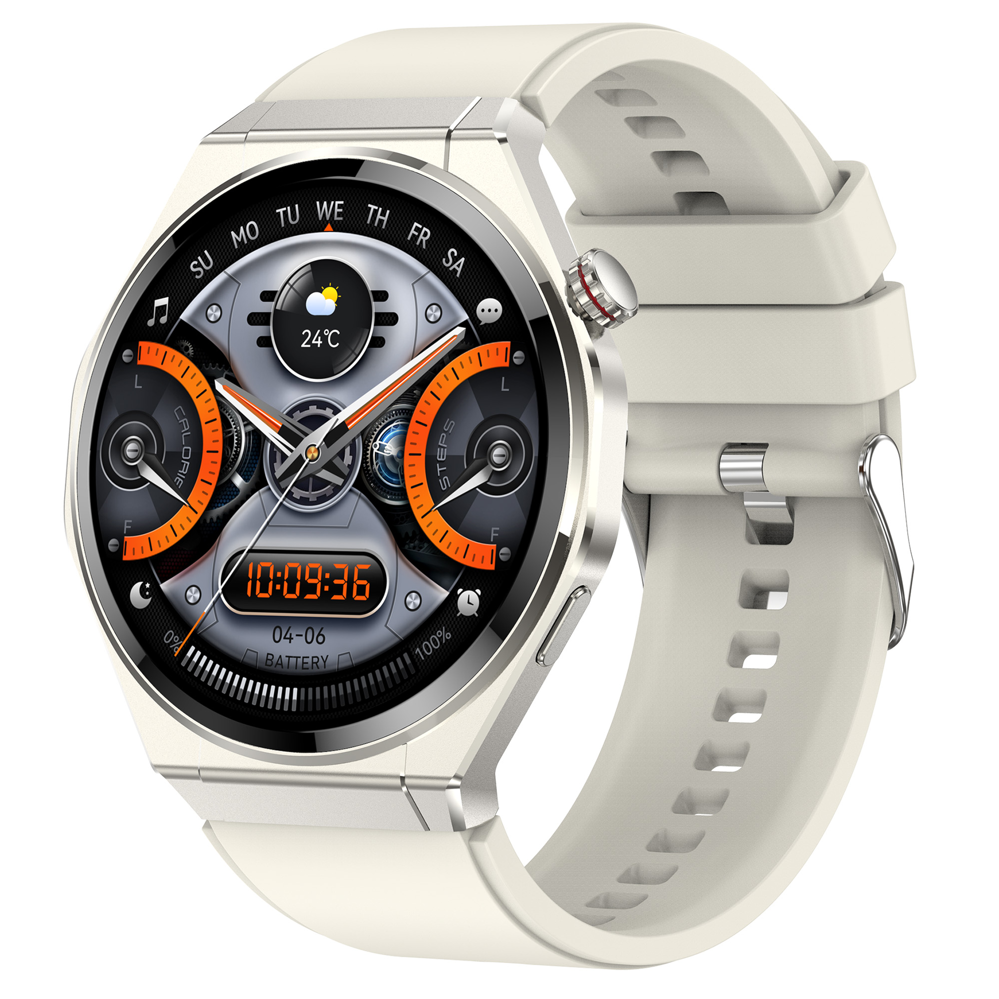 Ultra-Fine HK5 AMOLED 1.43" 466x466 - Appels Bluetooth Suivi Santé IP67 |