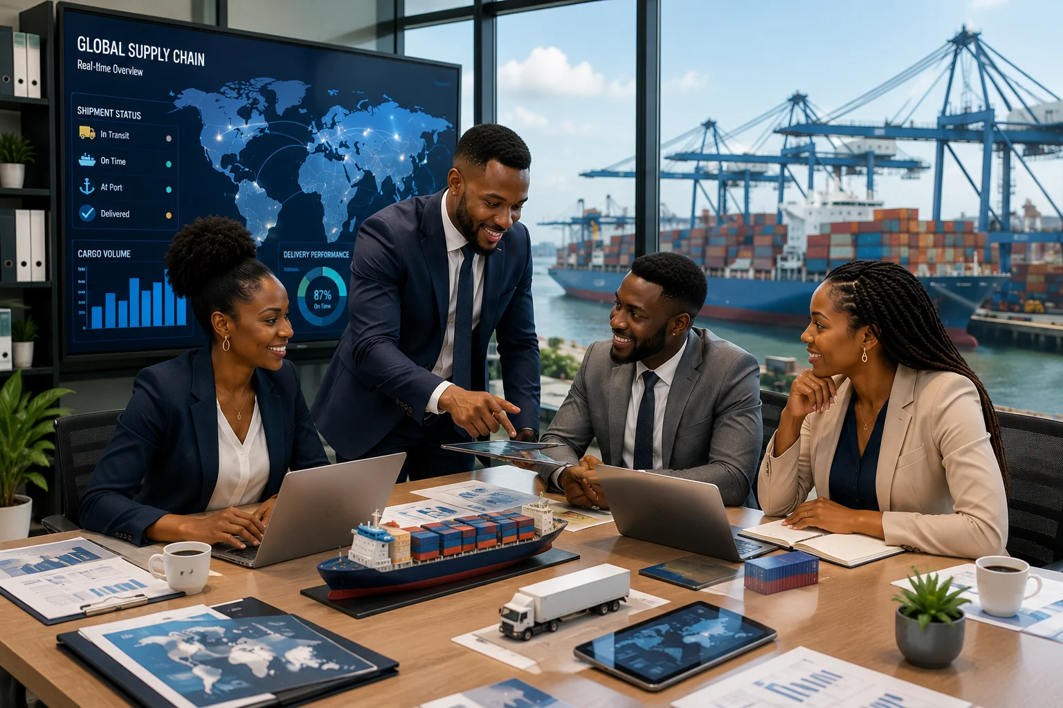 Import-Export & Commerce International illustration 5